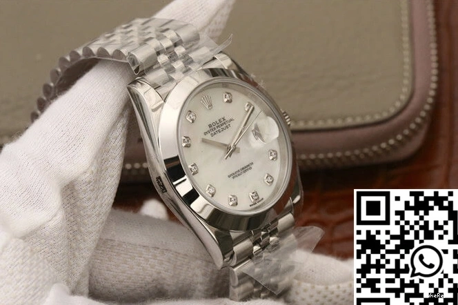 Rolex Factory Dial Diamond-set Datejust EW M126300 0118